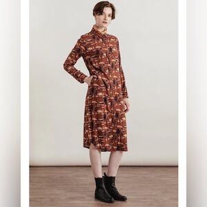 Bridge & Burn Fort Rock Inspired Desert Camo Print Dress